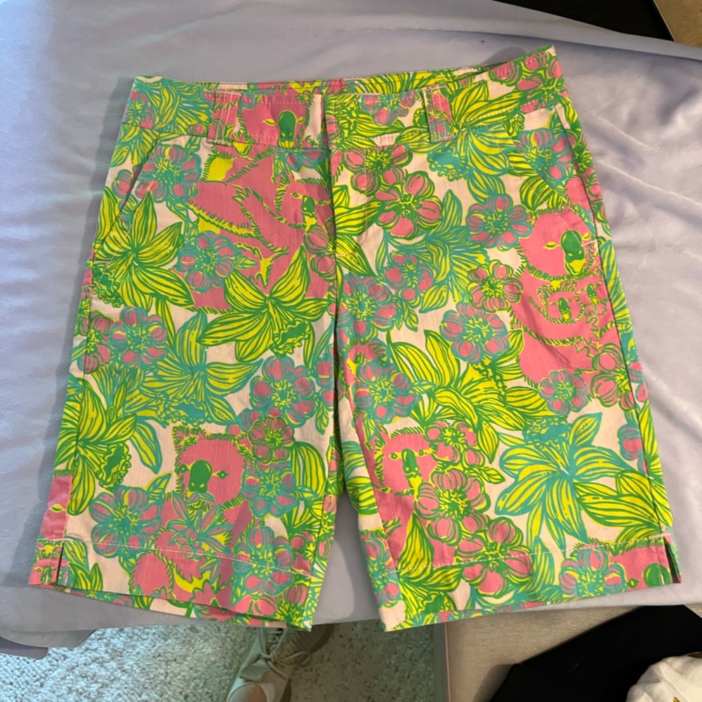 Lilly Pulitzer shorts for the win Vintage and a beautiful print at that